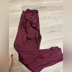 Trina Turk Burgundy Pants